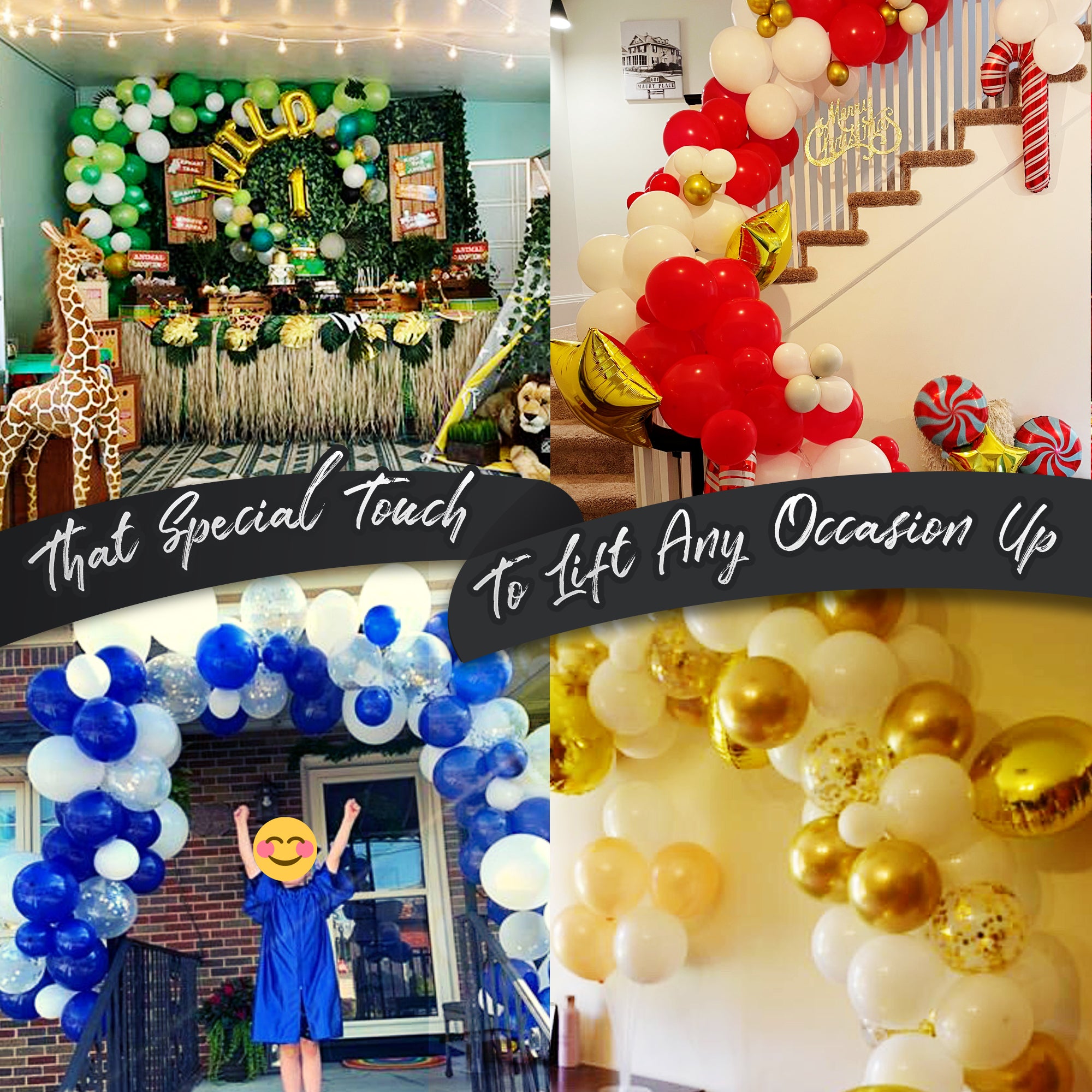Balloon decorations for ice and snow themed party | Lazada PH